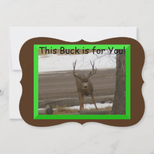 Festiva Esta tarjeta de felicitación plana para ti