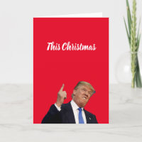 Estos Navidades serán enormes, tarjeta de sátira d