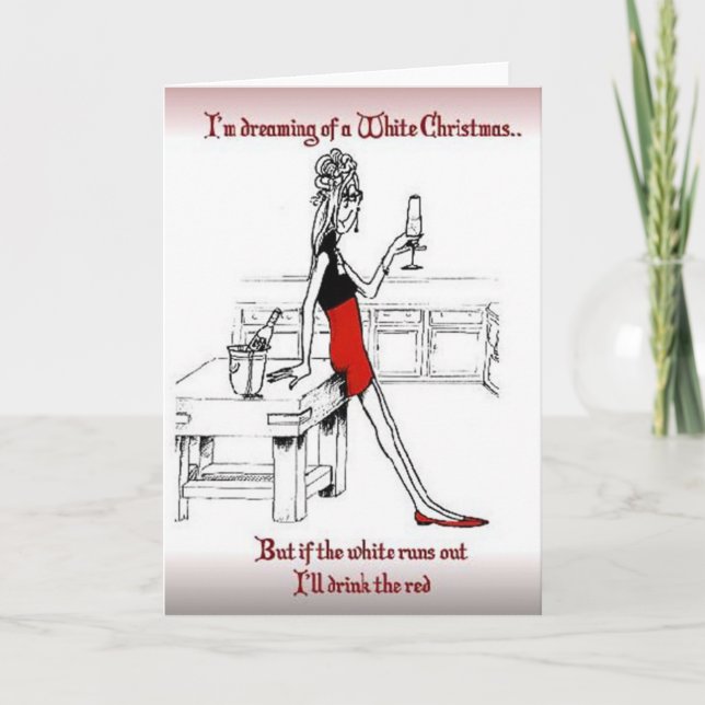 Festiva Estoy soñando con una tarjeta de felicitación del (Anverso)