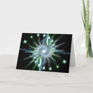 Festiva Estrellas esparcantes - Tarjeta