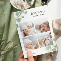 Eucalipto pintado | Tarjeta de Collage de fotos de