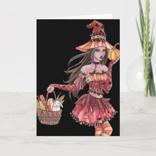 Festiva Evania - tarjeta de la bruja