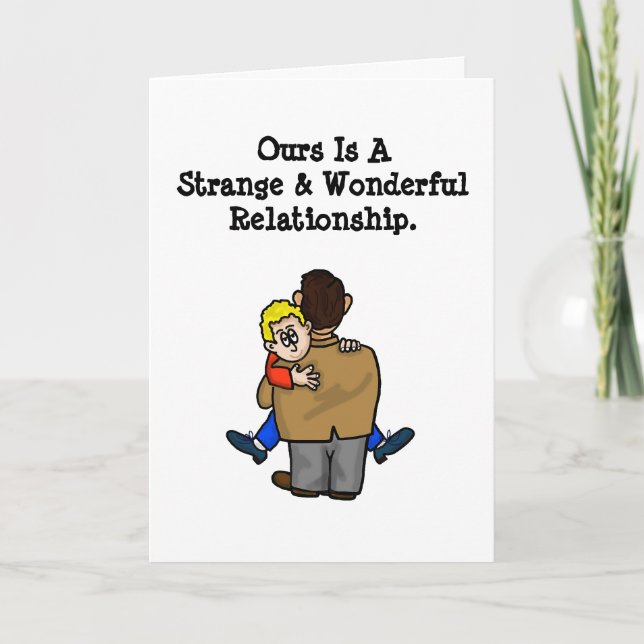 Festiva Extraña tarjeta de El día de San Valentín maravill (Anverso)