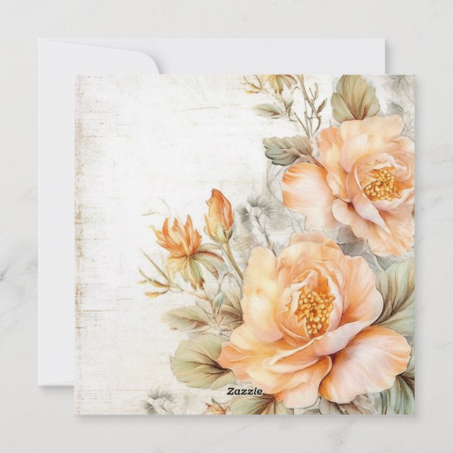 Festiva Extraño tarjeta (Reverso)