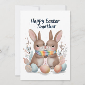 Festiva Extraordinaria tarjeta de Pascua con consolas y co