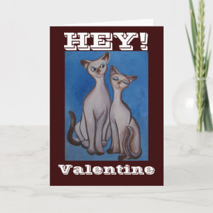 Festiva ¡Ey tarjeta del día de San Valentín!
