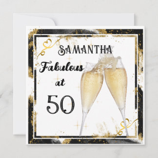 Festiva Fabuloso en la tarjeta de cumpleaños "tu edad"