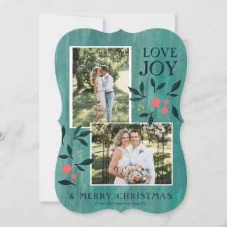 Festiva Fancy Modern - Tarjeta para Navidades - Green - Ta