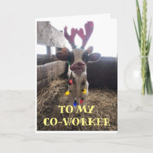 FESTIVA FELICES FIESTAS A LA TARJETA DE FIESTAS DE **MI CO