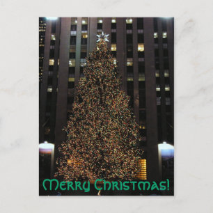 Festiva ¡Felices Navidad! postal