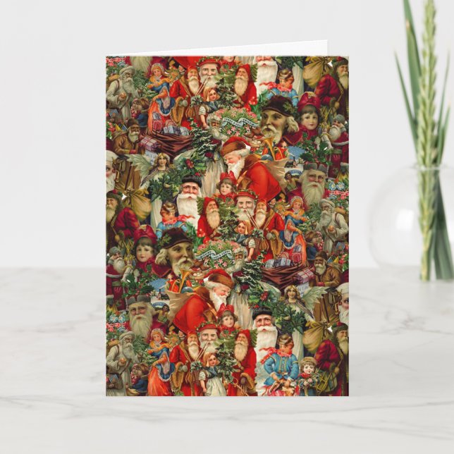 Festiva ¡Felices Navidad!! Tarjeta de felicitación del (Anverso)