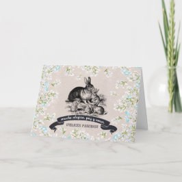 Festiva Felices Pascuas. Tarjeta de Pascua en español