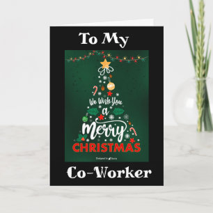 FESTIVA FELICES VACACIONES A **MI COLABORADOR** TARJETA DE