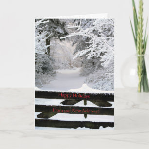 Festiva Felices vacaciones - Nueva tarjeta de Navidades de