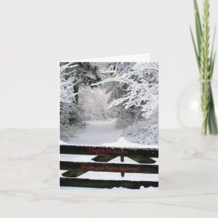 Festiva Felices vacaciones - Nueva tarjeta de Navidades de