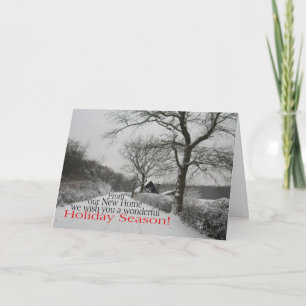 Festiva Felices vacaciones - Nueva tarjeta de Navidades de