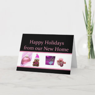 Festiva Felices vacaciones - Nueva tarjeta de Navidades de