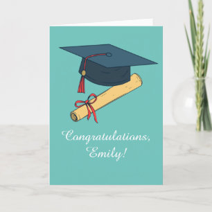 Festiva Felicitaciones por graduación — Tarjeta clásica