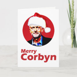 Festiva Feliz Corbyn - tarjeta