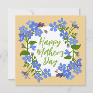 Festiva Feliz Día de la Madre, olvídate de la tarjeta de f