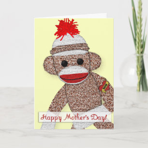 Festiva "¡Feliz Día de la Madre!" Tarjeta de tatuaje de mo