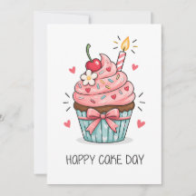 Feliz Día de la Tarta | Tarjeta de Cumpleaños para