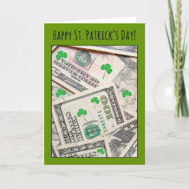Festiva Feliz día de San Patricio para cualquier tarjeta d
