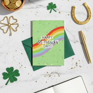 Festiva Feliz día de San Patricio Tarjeta de felicitación 