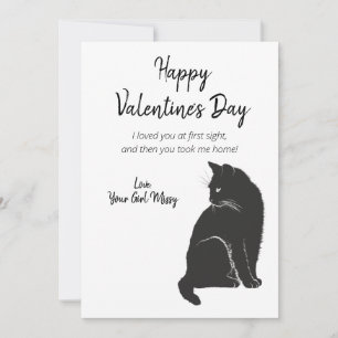 Festiva Feliz día de San Valentín de tarjeta de vacaciones