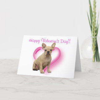 Festiva Feliz Día de San Valentín tarjeta de bienvenida al