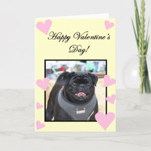 Festiva Feliz Día de San Valentín, tarjeta de bienvenida B