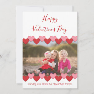 Festiva Feliz Día de San Valentín Tarjeta de felicitació