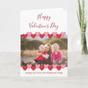 Festiva Feliz Día de San Valentín Tarjeta de felicitació