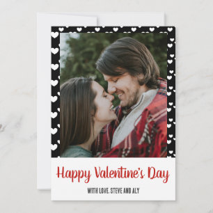 Festiva Feliz Día de San Valentín, tarjeta de festividad f