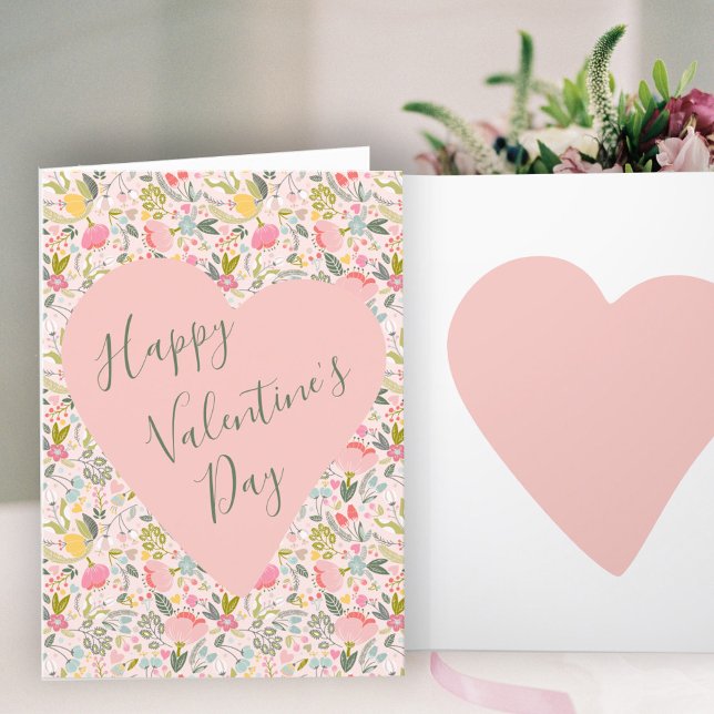 Festiva Feliz Día de San Valentín tarjeta de vacaciones de (Subido por el creador)