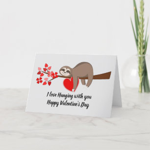 Festiva Feliz día de San Valentín tarjeta de vacaciones de