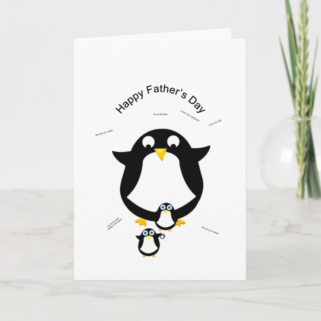 Festiva Feliz Día del Padre - tarjeta (Anverso)