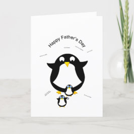 Festiva Feliz Día del Padre - tarjeta