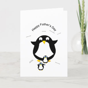 Festiva Feliz Día del Padre - tarjeta