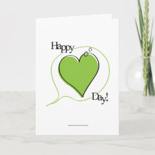 Festiva Feliz Fart la tarjeta del día de San Valentín -