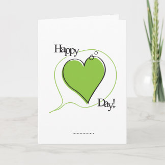 Festiva Feliz Fart la tarjeta del día de San Valentín -