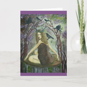 Festiva ¡Feliz magia de Beltane! - Tarjeta de felicitación