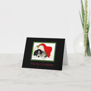 Festiva Feliz Navidad, Papicolau y Tarjeta de Gatito