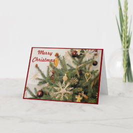 Festiva Feliz Navidad, tarjeta de bienvenida