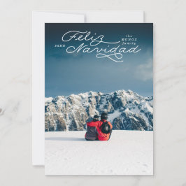 Festiva Feliz Navidad, tarjeta de Navidades española, tarj