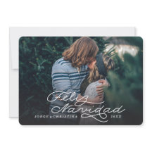 Feliz Navidad, tarjeta de Navidades española, tarj