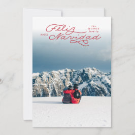 Festiva Feliz Navidad, tarjeta de Navidades española, tarj