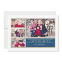 FELIZ TARJETA DE COLAGE DE VACACIONES | NAVIDADES