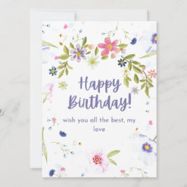 Festiva feliz tarjeta de felicitación de cumpleaños "Celeb