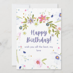 Festiva feliz tarjeta de felicitación de cumpleaños "Celeb